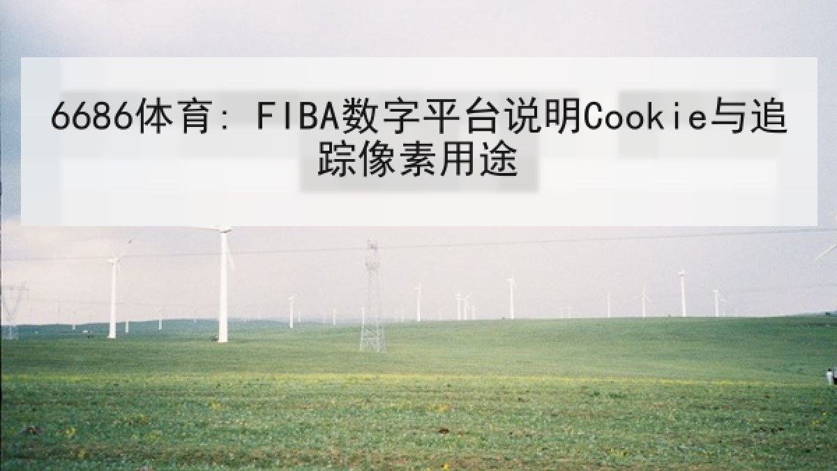 6686体育: FIBA数字平台说明Cookie与追踪像素用途